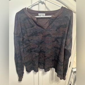 Splendid Camo long sleeve